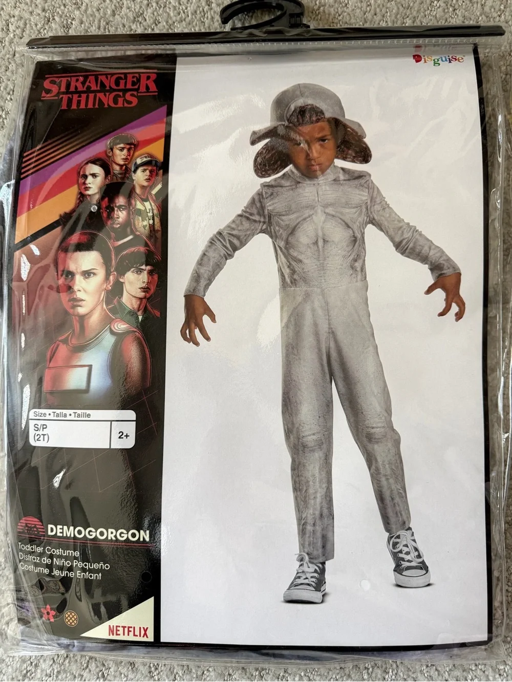 Toddler Demogorgon Costume - Gray